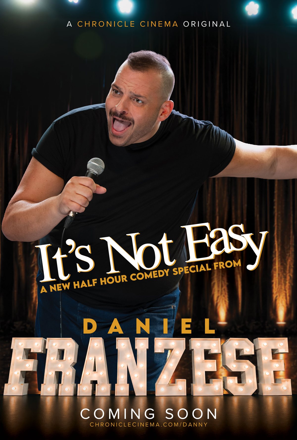 It&rsquo;s Not Easy: the official poster for Danny Franzese&rsquo;s debut comedy special