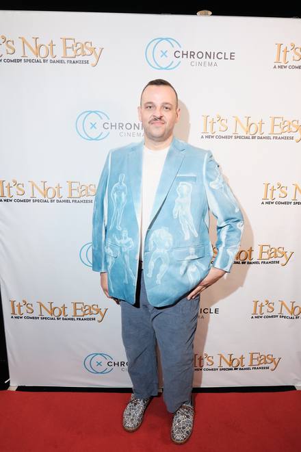 Premiere guest photo 2 on the It&rsquo;s Not Easy step and repeat