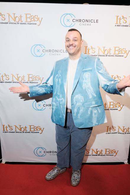 Premiere guest photo 4 on the It&rsquo;s Not Easy step and repeat