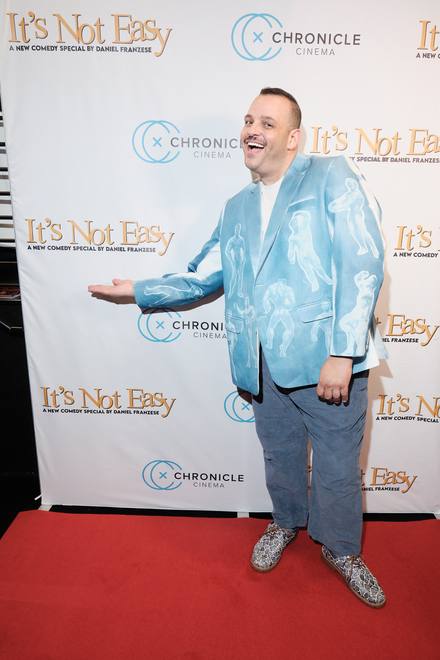 Premiere guest photo 8 on the It&rsquo;s Not Easy step and repeat
