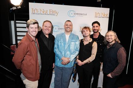 Premiere guest photo 14 on the It&rsquo;s Not Easy step and repeat