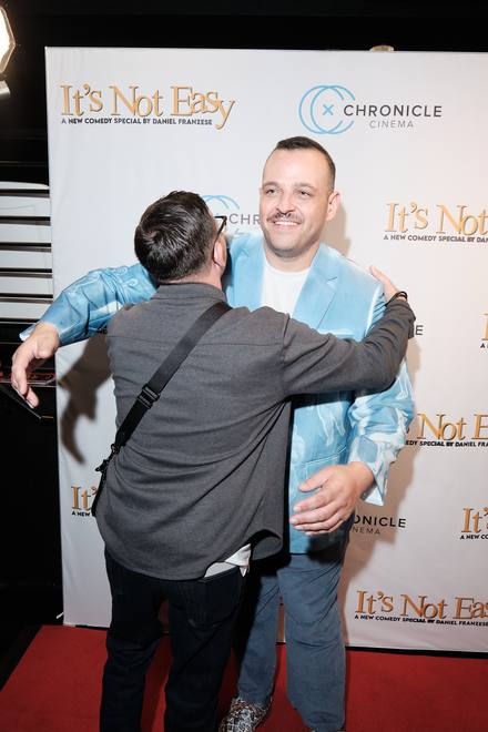 Premiere guest photo 37 on the It&rsquo;s Not Easy step and repeat