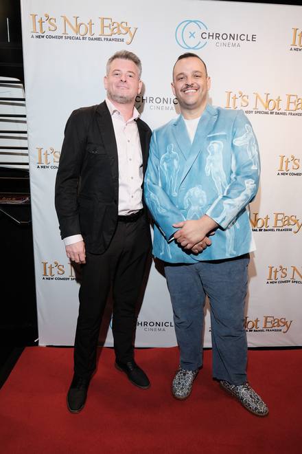 Premiere guest photo 50 on the It&rsquo;s Not Easy step and repeat