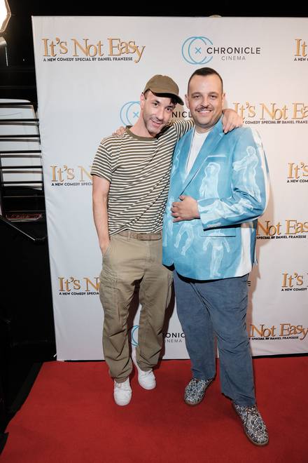 Premiere guest photo 88 on the It&rsquo;s Not Easy step and repeat