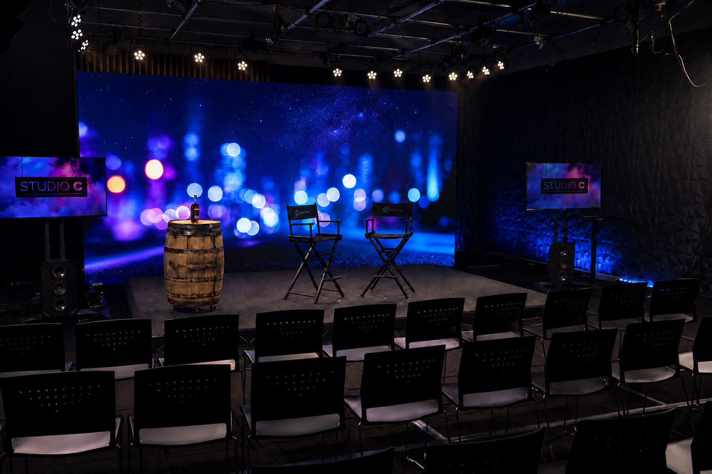 The event venue at Studio C