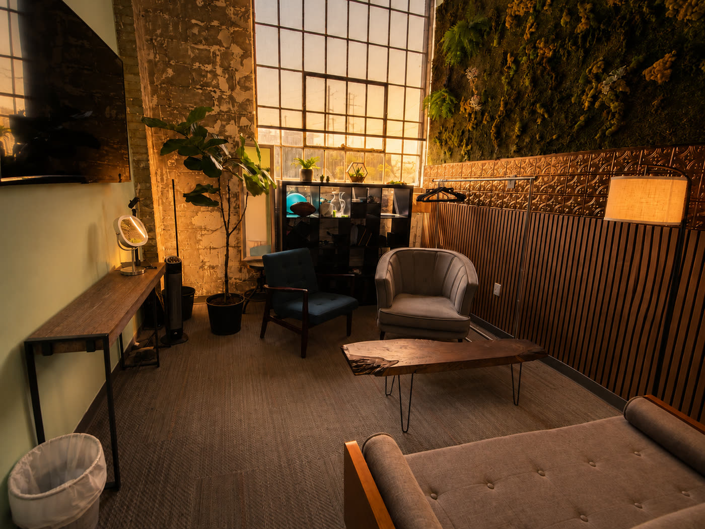 The green room at Studio C